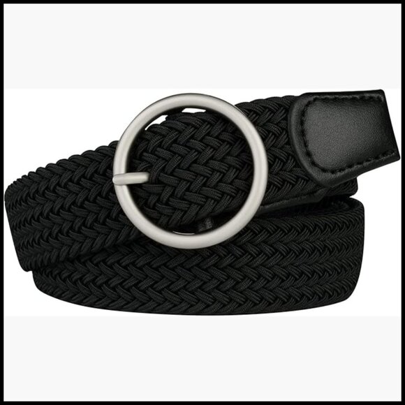 Elastic Stretch Canvas Belt No-Hole Design Fully Adjustable main image 4